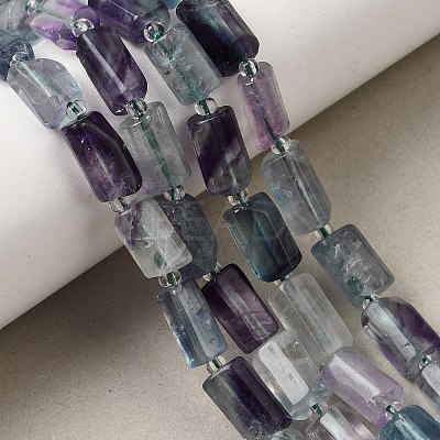 Natural Fluorite Beads Strands GG-CBA8682-A01-1
