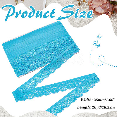 20Yards Lace Trim OCOR-ME0001-25C-1