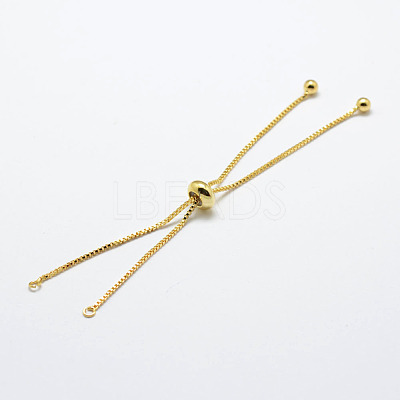 Rack Plating Brass Chain Bracelet Making KK-A142-018-1