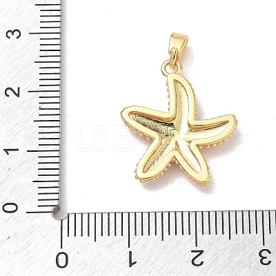 Brass Enamel Pendants KK-CBA2CEF-01G-02-1