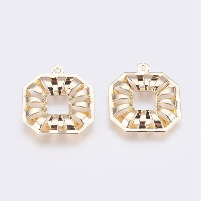 Brass Pendants KK-I622-45G-B-NF-1