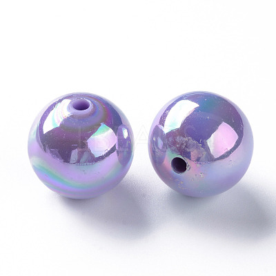 Opaque Acrylic Beads MACR-S370-D20mm-SS2114-1