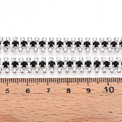 Iron Rhinestone Cup Chains CH-T006-04S-02-1