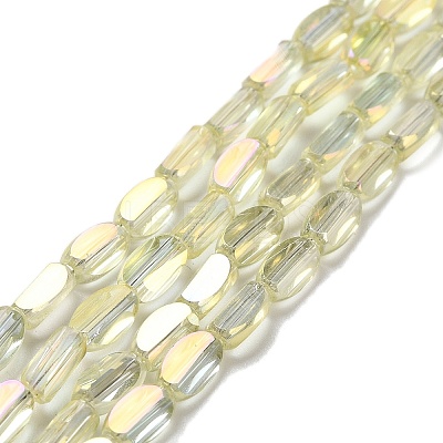 Electroplate Glass Beads Strands EGLA-P064-01A-FR01-1