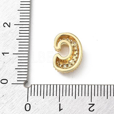 Brass Micro Pave Cubic Zirconia Pendants KK-A300-02G-C-1