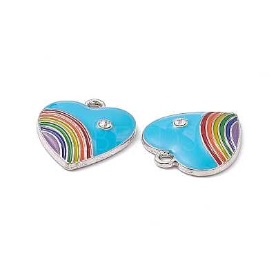 Alloy Enamel Pendant LS-ENAM-H039-07P-E-1