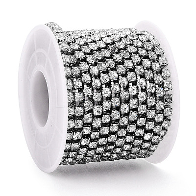 Iron Rhinestone Strass Chains CH-YW0003-01D-NF-1