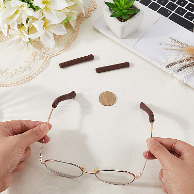 Polyester Eyeglasses Ear Grip AJEW-CN0006-74C-1