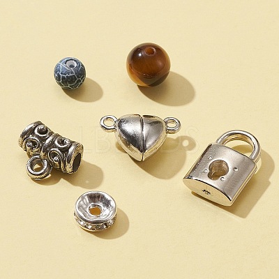 DIY Gemstone Bracelet Making Kit DIY-FS0003-40-1