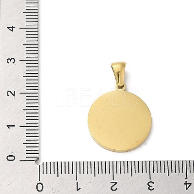 Ion Plating(IP) 304 Stainless Steel Pendants STAS-I204-A-G-1