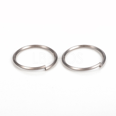 Non-Tarnish 304 Stainless Steel Open Jump Rings STAS-I150-07A-P-1