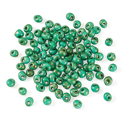Picasso Glass Seed Beads SEED-TADJ0001-05F-1