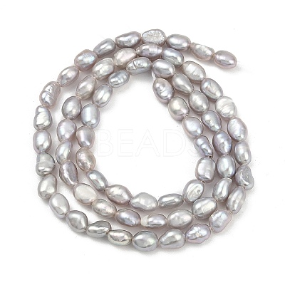 Natural Cultured Freshwater Pearl Beads Strands PEAR-P064-20E-04E-1