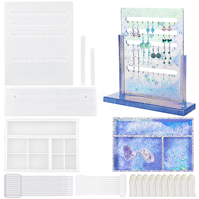 DIY Display Stand Silicone Molds Kits DIY-FG0001-63-1
