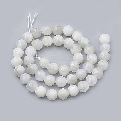 Natural Rainbow Moonstone Beads Strands LS-G-S333-8mm-002-1