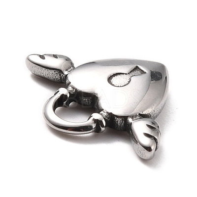 304 Stainless Steel Pendants Cabochons for Enamel STAS-B024-75P-1