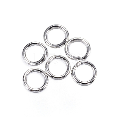 Tarnish Resistant 304 Stainless Steel Open Jump Rings STAS-E147-39P-4.5mm-1