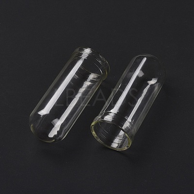 Glass Dome Cloche Cover X1-AJEW-P043-L-1