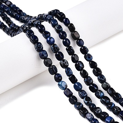 Natural Imperial Jasper Beads Strands G-N342-62A-1
