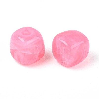 Opaque Acrylic Beads OACR-ZX006-33D-1