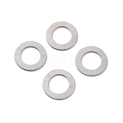 Tarnish Resistant 304 Stainless Steel Linking Rings STAS-P306-02B-P-1