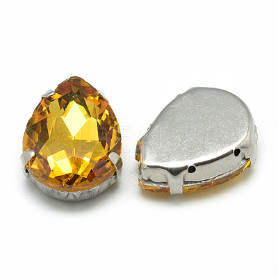 Sew on Rhinestone RGLA-T035-7x10mm-22-1