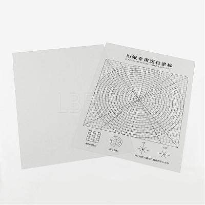 2pcs/set Plastic DIY Paper Quilling Tools Drawings Coordinate DIY-R067-30-1