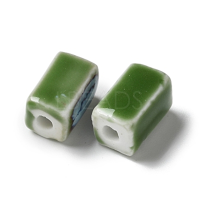 Handmade Porcelain Beads PORC-L080-D15-1