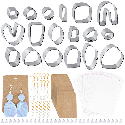 DIY Earring Making Finding Kit CELT-UN0001-02-1