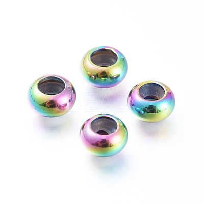 202 Stainless Steel Beads STAS-F148-6mm-07M-1