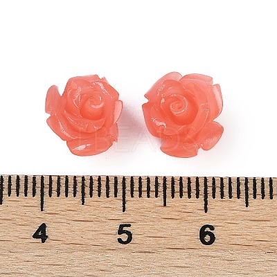 Synthetic Coral Carved Beads CORA-M001-07U-1