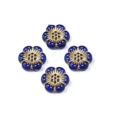 Plating Acrylic Beads X-PACR-N008-013-1