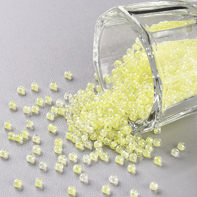 11/0 FGB Grade A Transparent Glass Seed Beads X-SEED-N001-F-239-1
