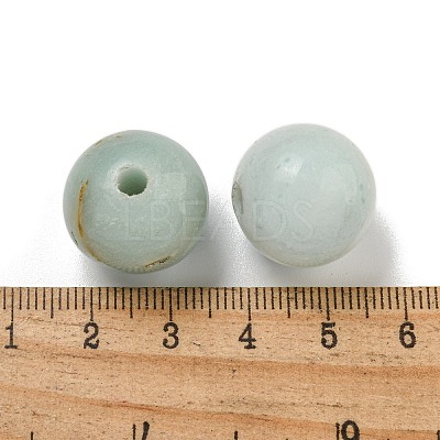 Natural Flower Amazonite Beads G-G147-01B-1