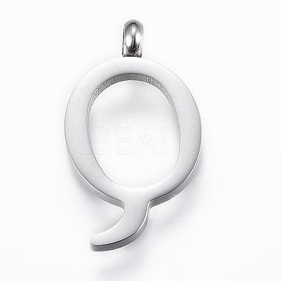 Tarnish Resistant 304 Stainless Steel Pendants STAS-F129-Q-P-1