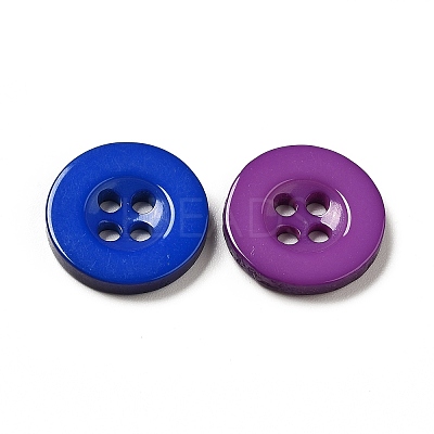 Resin Buttons RESI-D033-15mm-M-1