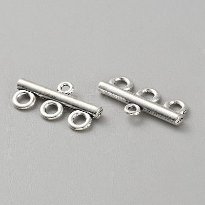 100Pcs Tibetan Style Alloy Chandelier Component Links FIND-WH0431-31C-1