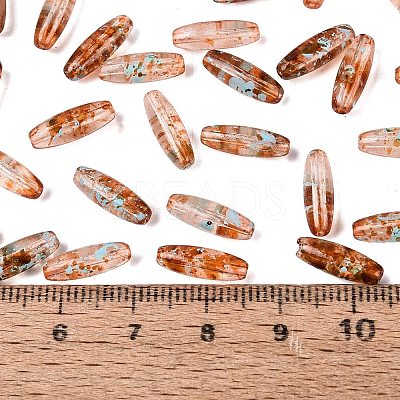 Picasso Transparent Glass Seed Beads SEED-N012-11D-1