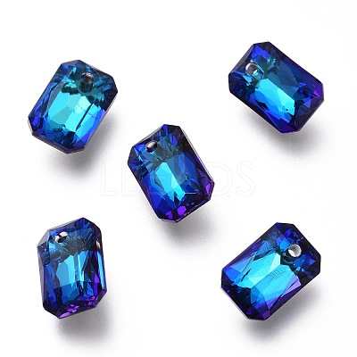 Glass Rhinestone Pendants RGLA-A024-E02-M1-1