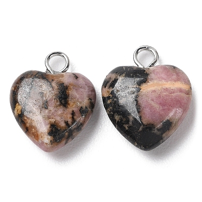 Natural Rhodonite Pendants G-E603-01P-05-1