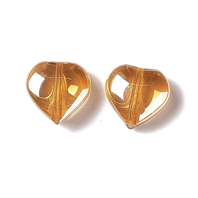Electroplate Glass Bead EGLA-H102-08M-1
