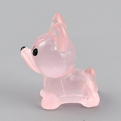 Luminous Resin Dog Display Decorations RESI-CJC0012-30F-1