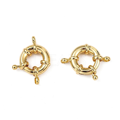 Rack Plating Brass Spring Ring Clasps LS-KK-D399-A-G-NF-1