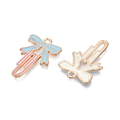 Alloy Enamel Pendants ENAM-Q004-01KCG-06-1