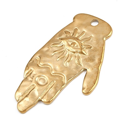 304 Stainless Steel Pendants STAS-L295-18G-1