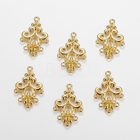 Tibetan Style Alloy Chandelier Component LS-EA8536Y-G-1