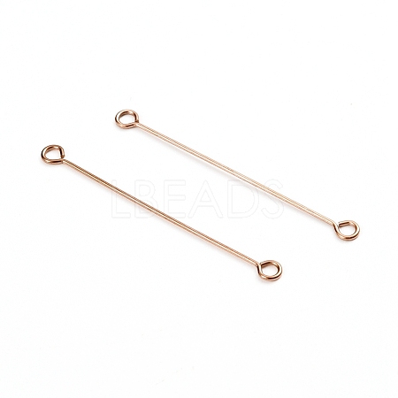 Ion Plating(IP) 304 Stainless Steel Eye Pins LS-X-STAS-I141-01A-RG-1
