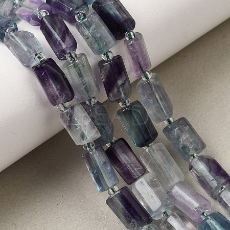 Natural Fluorite Beads Strands GG-CBA8682-A01-1