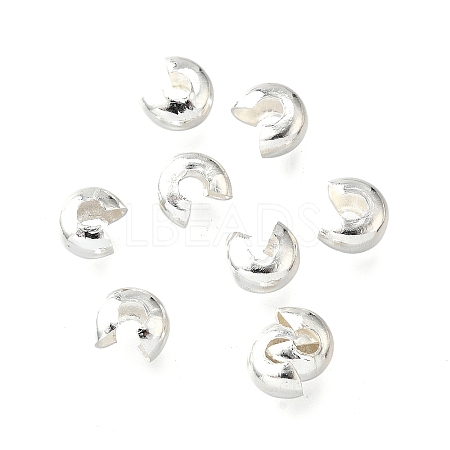 Brass Crimp Beads Covers EC266-2S-1