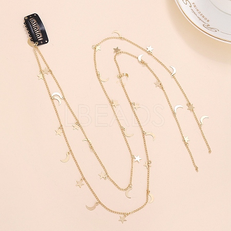 Alloy Tassels Snap Hair Clips PW-WGAC137-01-1